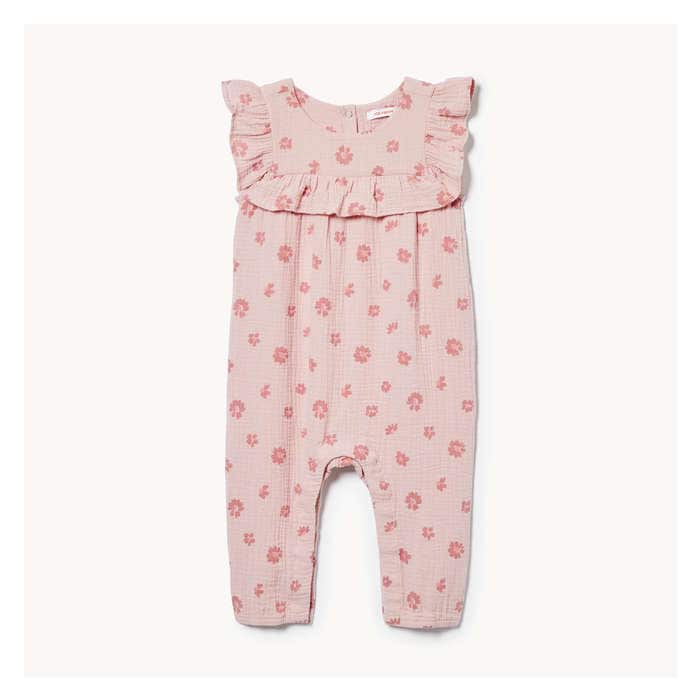 Baby Girls' Gauze Romper